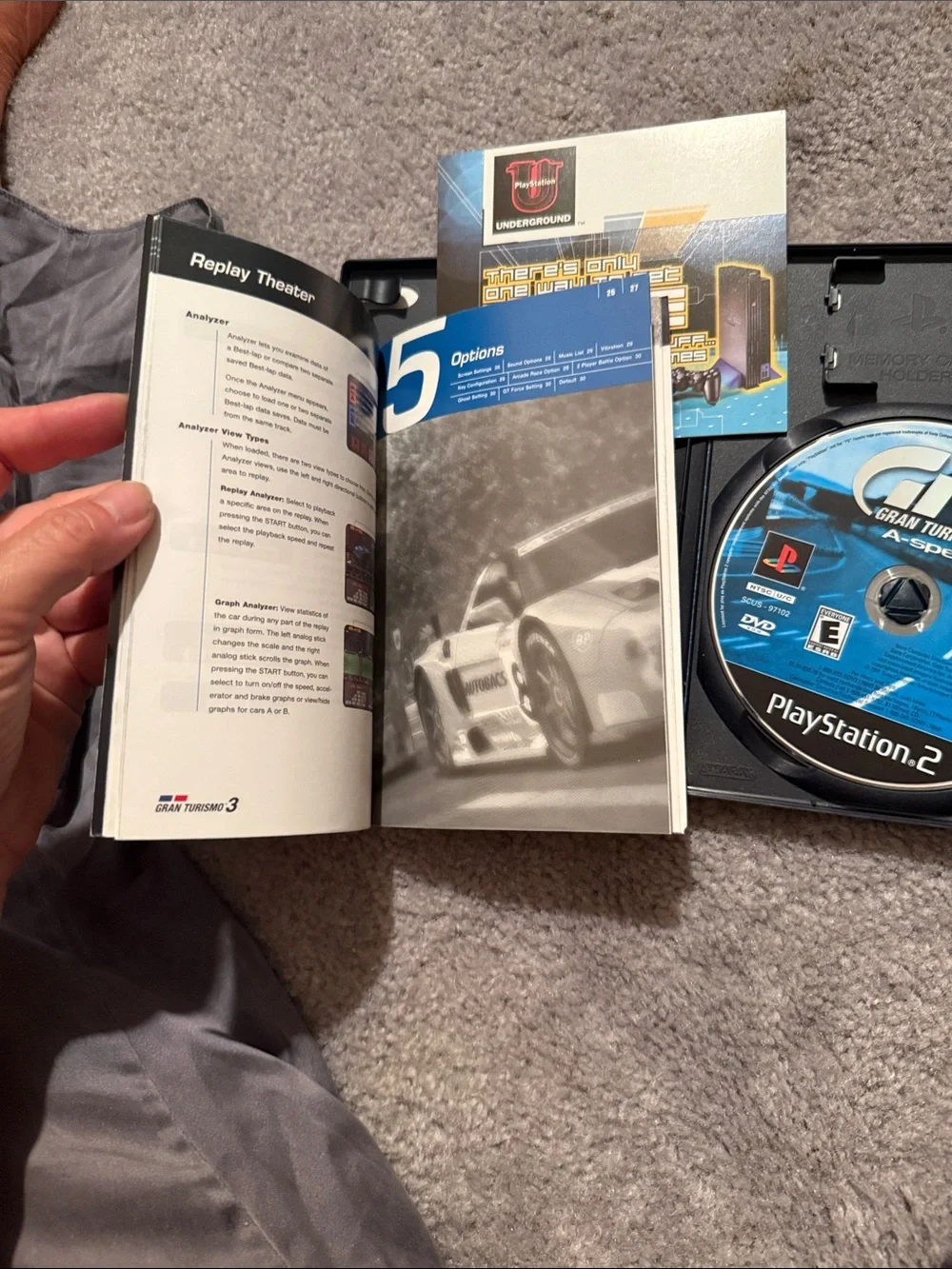 PlayStation 2 Gran Turismo 3 video game